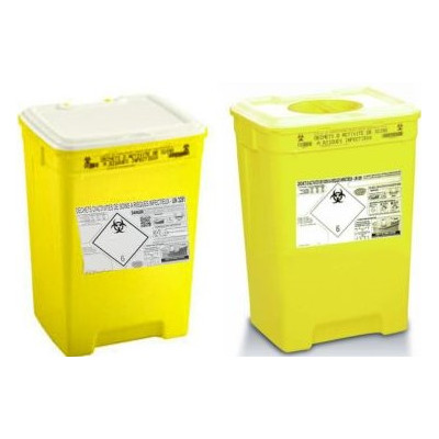 Fut DASRI polypropyl&egrave;ne 50 L Jaune
