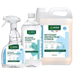 Nettoyant destructeur d'odeur médical 750ml, 1L et 5L