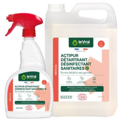 Détartrant sanitaire désinfectant Actipur médical prêt à l'emploi