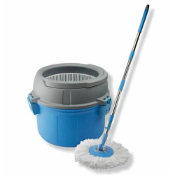 TURBO MOP KOMPAKT Seau essoreur + Frange microfibre