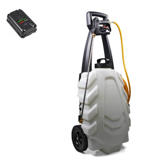 Pulvérisateur électrique 30L sur chariot Samouraï De Witte 1 batterie