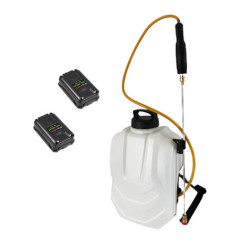 Pulvérisateur à dos électrique 15L Samouraï De Witte - 2 batteries