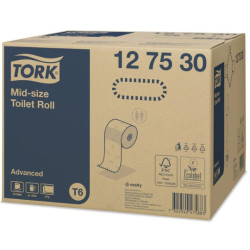 Papier toilette compact Tork T6 Premium