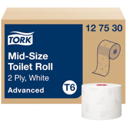 Rouleau papier toilette compact Tork T6 Premium