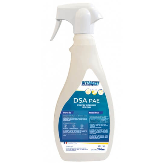 Désinfectant alimentaire DSA PAE Citron Déterquat