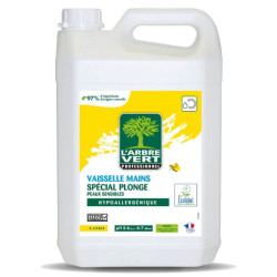 Liquide vaisselle mains peaux sensibles 5L