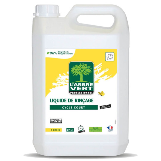 liquide de rinçage lave vaisselle