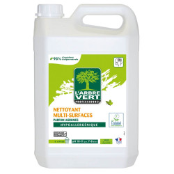 Nettoyant Multi-surfaces Ecolabel L'Arbre Vert Agrumes 5L