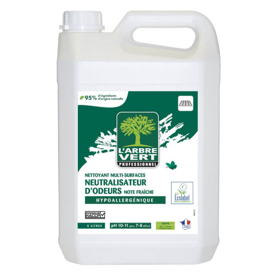 Nettoyant Multi-surfaces Neutralisateur d’odeurs L'Arbre Vert 5L