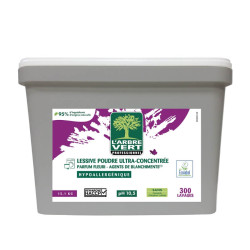 Lessive en poudre ultra concentrée L'Arbre Vert 300 Lavages