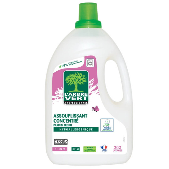 Assouplissant concentré 3L L'Arbre Vert 202 lavages