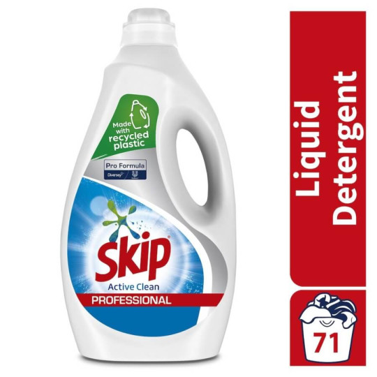 Nombre de lavage Skip Lessive liquide Active Clean Professionnel 5L