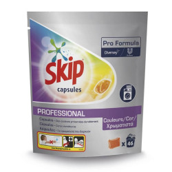 Skip Capsules Couleur 46pc Lessive Pro Formula