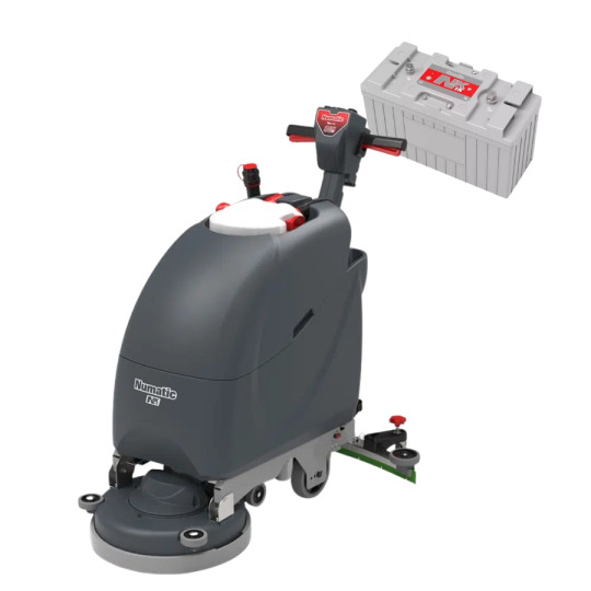 Autolaveuse à batterie Numatic TBL4045 50Ah100Ah 1 batterie