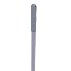 Manche aluminium universel 1.40m Gris Ø22mm Pas de vis français