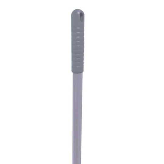 Manche aluminium universel 1.40m Gris Ø22mm Pas de vis français