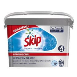 Skip Lessive en poudre clean super active Pro Formula 10kg