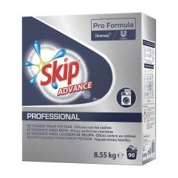 Skip Advanced Lessive en poudre haute performance Pro Formula 8,55kg sans phosphate