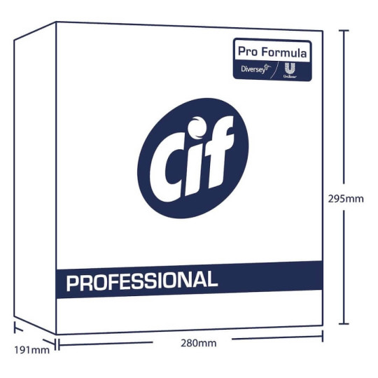 Nettoyant vitres et surfaces CIF professionnel 5L