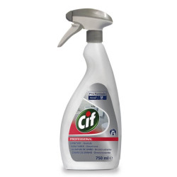 Nettoyant sanitaire Cif 2 en 1 anti-calcaire 750ml