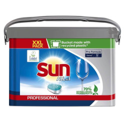 Sun tablettes lave-vaisselle tout en 1 pro 200 pastilles