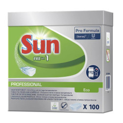 Sun tablettes lave-vaisselle tout en un Eco 100 pcs
