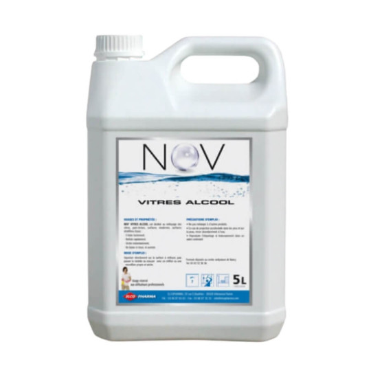 Nettoyant vitres alcoolisé 5L NOV