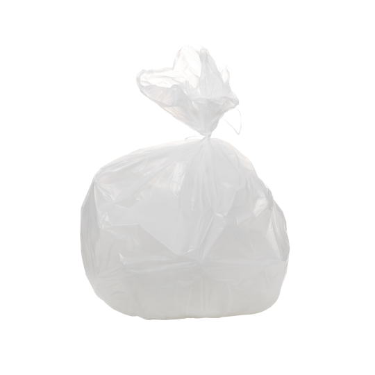 Sac poubelle 50 Litres blanc - Basse densité 30µ