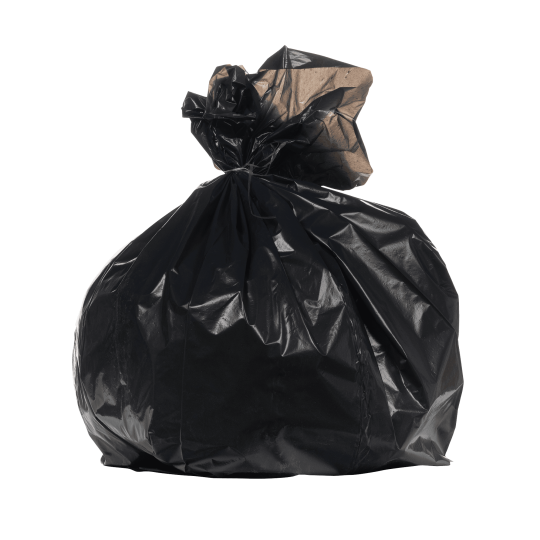 Sac poubelle 50 Litres noir - Basse densité 40µ