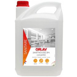 Nettoyant sanitaire désinfectant détartrant concentré liquide 5L