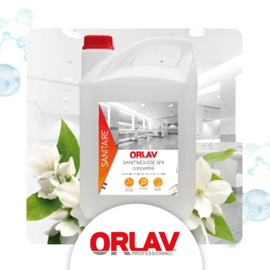 Nettoyant désinfectant détartrant sanitaire concentré liquide 5L