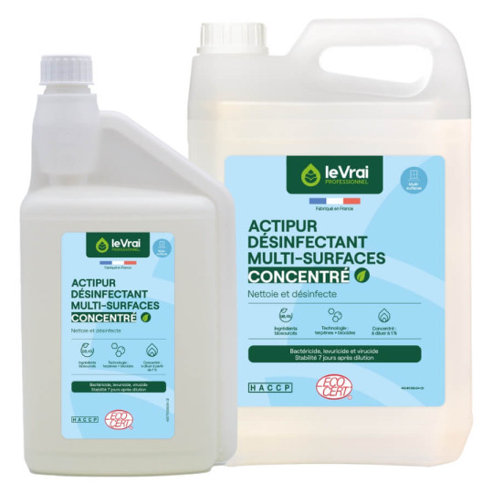ACTIPUR Désinfectant Multi-surfaces concentré - Le Vrai Professionnel