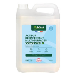 ACTIPUR Désinfectant Multi-surfaces concentré 5L - Le Vrai Professionnel