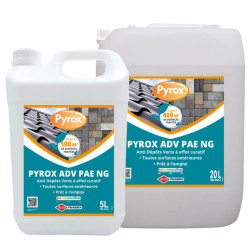Nettoyant toiture, terrasse et mur Pyrox ADV PAE NG - Anti dépôts verts