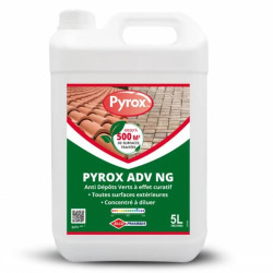 Nettoyant surfaces extérieures concentré Pyrox AC NG Anti dépôts verts