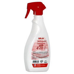 Nettoyant détartrant WC, désinfectant toilette 4 en 1