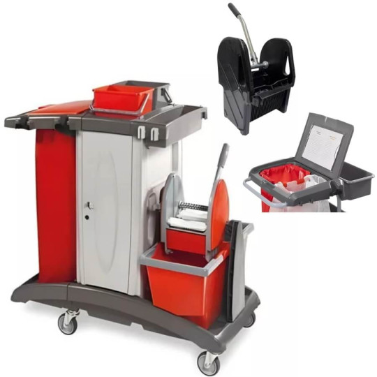 Chariot de lavage Mx Top 301 avec presse + couvercle protocole