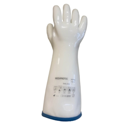 Gant anti-chaleur TopChef avec manchette longue 38 cm - Taille 8