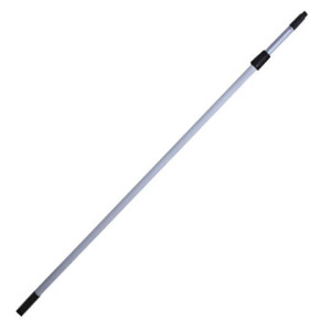 Perche télescopique aluminium 2 x 0,6 m Black, avec sécurité lock