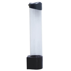 Distributeur de gobelets noir pour fontaine à eau (x100 gobelets)