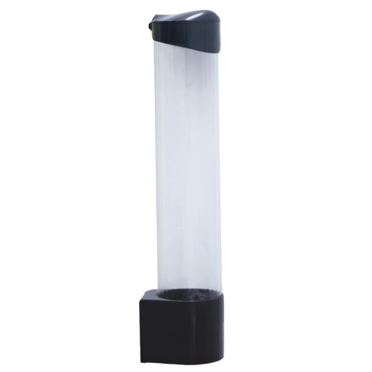 Distributeur de gobelets noir pour fontaine à eau (x100 gobelets)