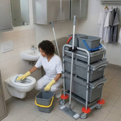 Chariot Super Compact Sc 103.2 ménage pré-imprégnation Guialto Sanitaire