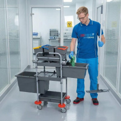 Chariot Super Compact Sc 103.2 ménage en laboratoire