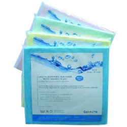 Lavette microfibre non tissée 38x40cm non tricotée 140g