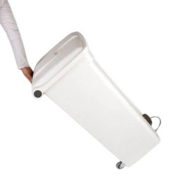 Poubelle alimentaire 90L à pédale