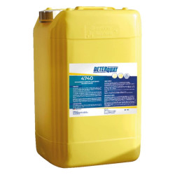 Dégraissant désinfectant chloré moussant 24Kg DETERQUAT 4740 pour surfaces ouvertes
