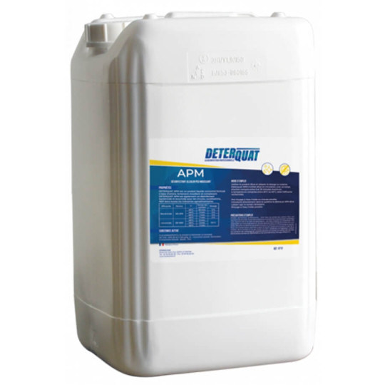Nettoyant Alcalin non moussant DETERQUAT APM 24kg industries agro-alimentaires