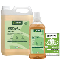 Nettoyant sol surodorant, Parfum Pinède