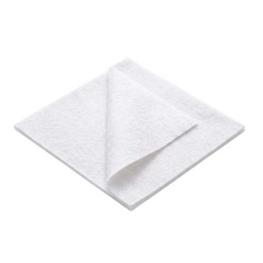 Lavette non tissée aiguilletée 38x38 cm HACCP - Blanche