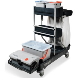Chariot de ménage à pré-imprégnation Numatic SCG1415 ReFlo - Kit SRK4